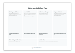 Grenzen setzen: Persönlicher Plan